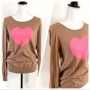 Women’s OLD NAVY Lightweight HEART Sweater